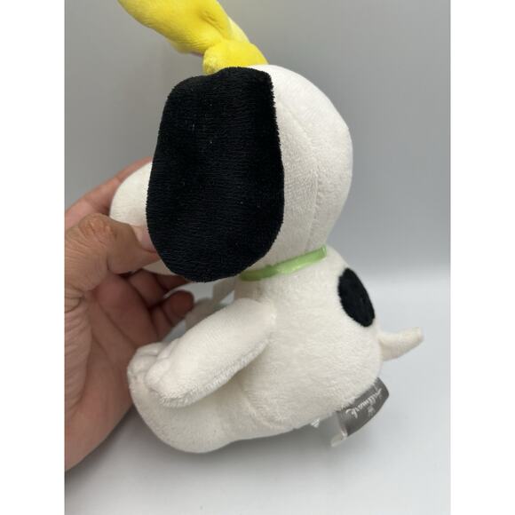 Hallmark Snoopy Yellow Bunny Ears Plush Stuffed Peanuts Animal Toy Easter W/ Tag - Picture 5 of 8